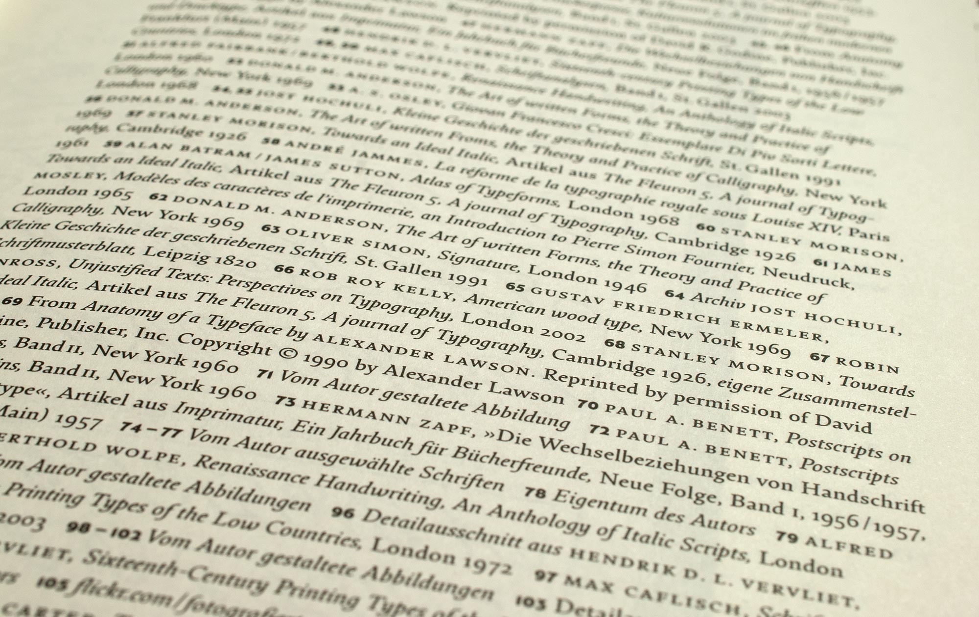 Kursiv, Typografie